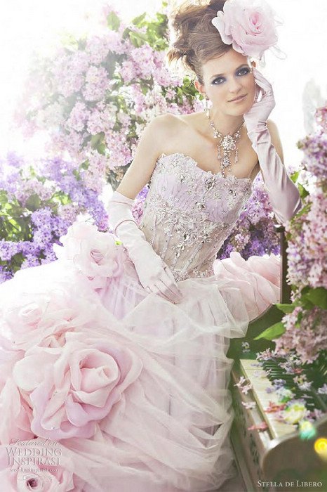 pink-wedding-gown