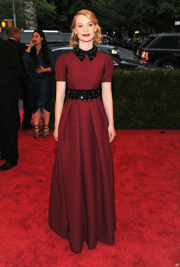 Mia Wasikowska in Prada