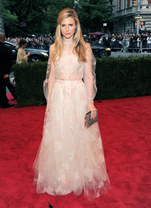 Brit Marling in Valentino