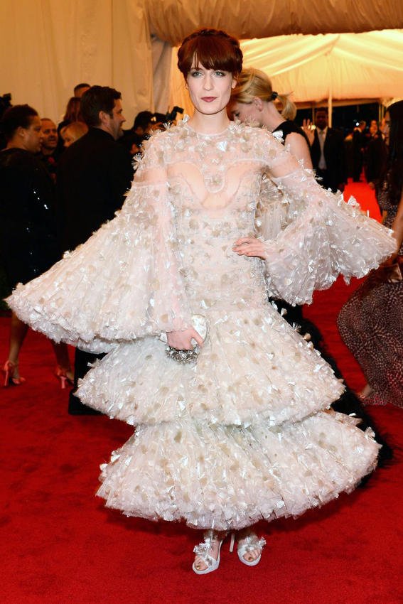 Florence Welch in Alexander McQueen