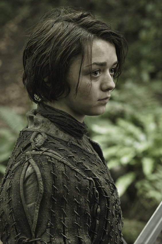 Maisie Williams as Arya Stark