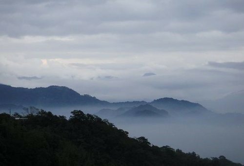 台中頭嵙山~傍晚山色