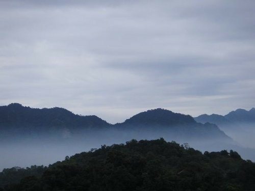 台中頭嵙山~傍晚山色