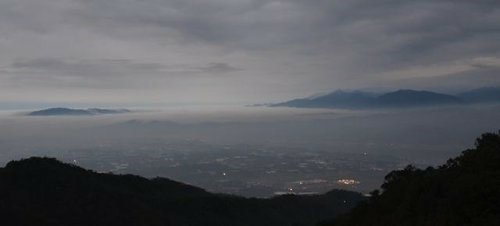 台中頭嵙山~傍晚山色