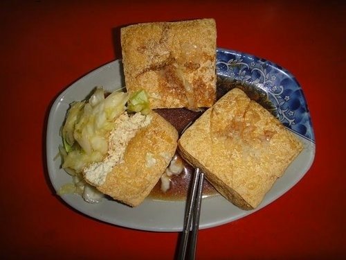 2012回家花蓮過年~老榕樹下臭豆腐. 懷舊滋味