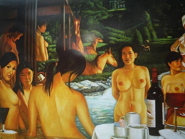 雲與裸女---看謝東山油畫展
