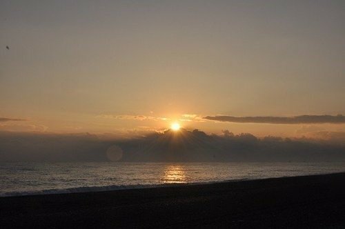 回家過年(2): 七星潭觀日出.