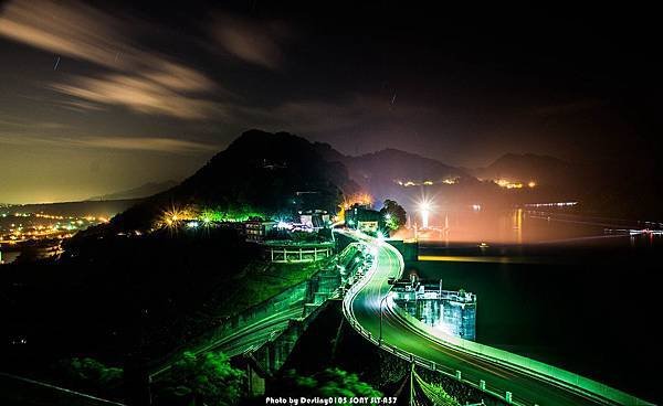 130607石門水庫夜景