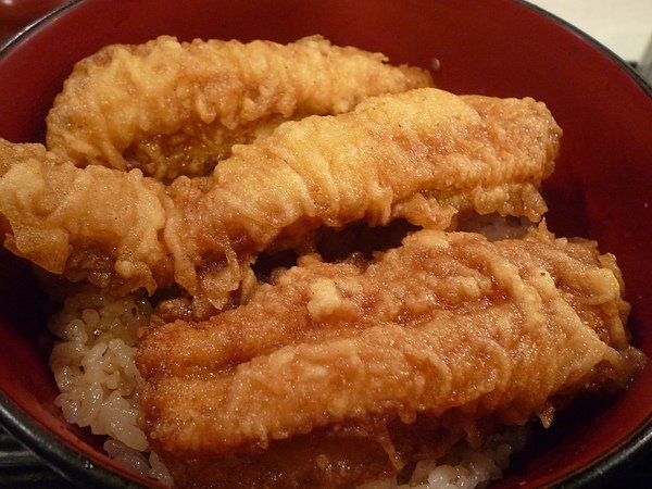 穴子天丼,兩樣都超好吃!!!