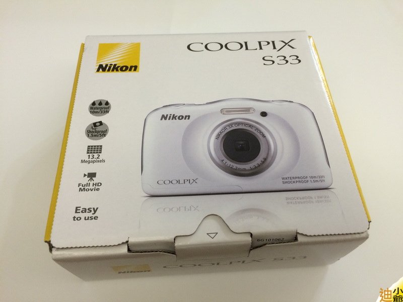 Nikon Coolpix S33 開箱-1