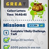 Subway Surfers, Mission 4