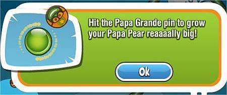 Papa Pear Saga, Papa Grande pin