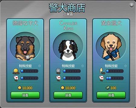 Criminal Case, 警犬商店