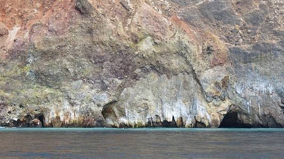 龜山島之旅, 龜山八景, 龜島磺煙