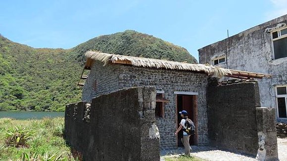 龜山島之旅, 廟前街景