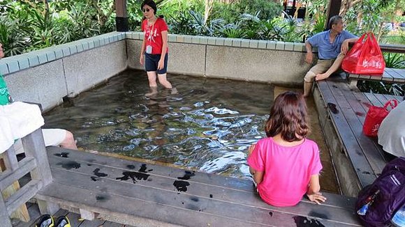 龜山島之旅, 湯圍溝溫泉公園