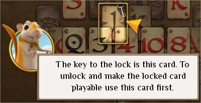 Pyramid Solitaire Saga, key &amp; Lock