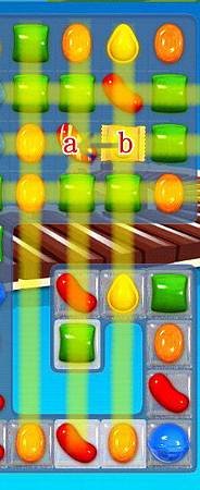 Candy Crush Saga, 條紋糖果 &amp; 包裝糖果 交換