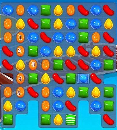 Candy Crush Saga, 彩色炸彈