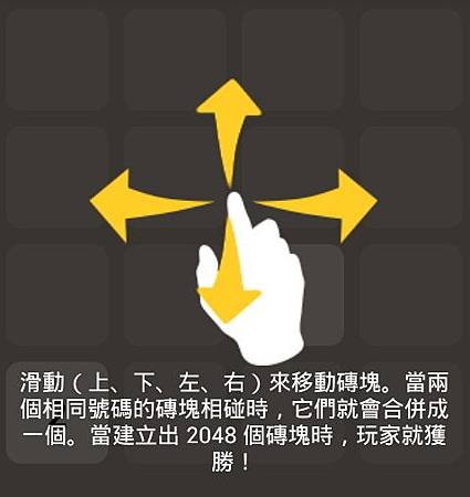 APP, game, 2048, 遊戲規則