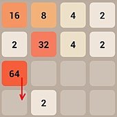 APP, game, 2048, 遊戲技巧