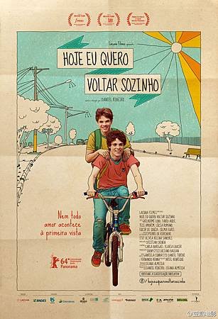 Movie, Hoje Eu Quero Voltar Sozinho (愛情的模樣) (爱，简单) (男孩像他) (The Way He Looks), 電影海報