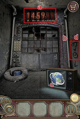 App, 逃出豪宅(Escape The Mansion), Level 203, 解法