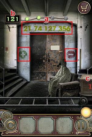 App, 逃出豪宅(Escape The Mansion), Level 204, 解法