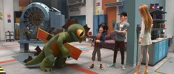 Movie, Big Hero 6 / 大英雄天團 / 超能陆战队 / 大英雄聯盟, 彩蛋, 阿費的恐龍裝