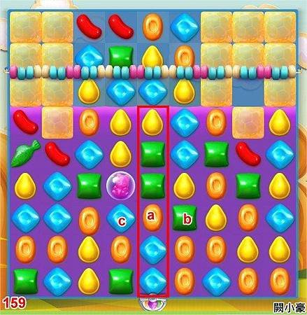 Candy Crush Soda Saga, 過關技巧, Level 159