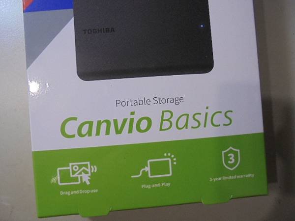 【推薦使用】TOSHIBA東芝CANVIO BASICS A