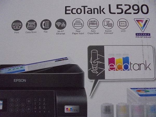 【連續供墨】EPSON愛普生L5290雙網四合一智慧遙控傳真