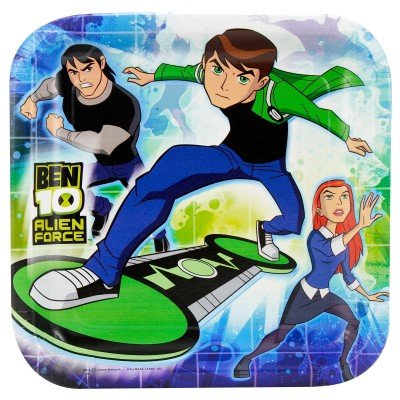 Ben 10 Alien Force Dinner Plates.jpg