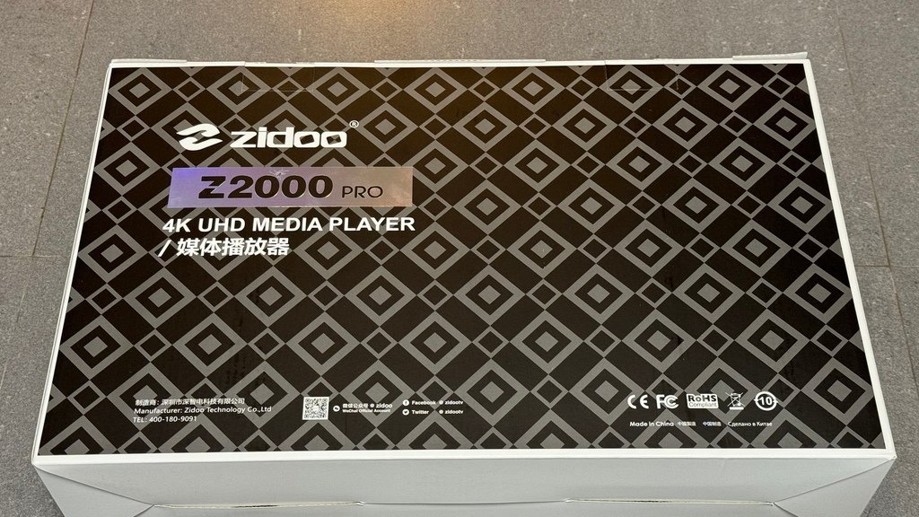 影音表現更上一階，芝杜 Zidoo Z2000 Pro 4K