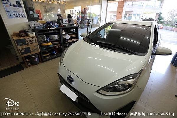  TOYOTA PRIUS c 先鋒Z9250BT (3).JPG