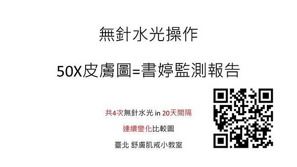 無針水光操作的肌膚監測=2024/07/30書婷報告