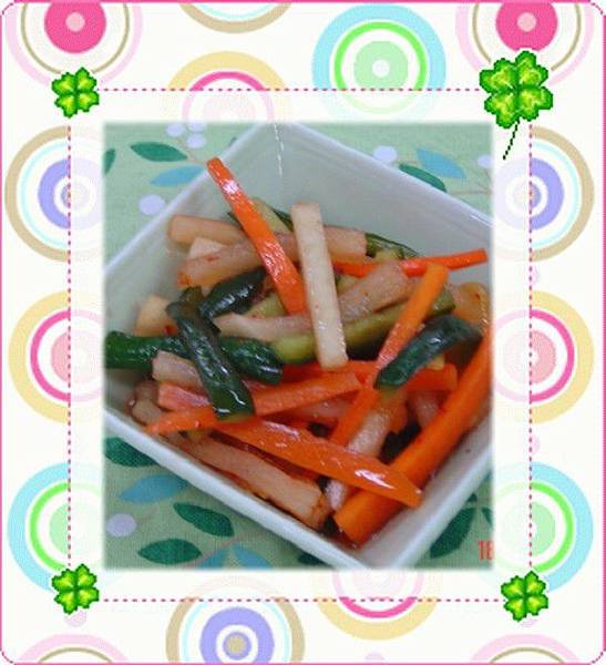 香柚大葉醃蘿蔔