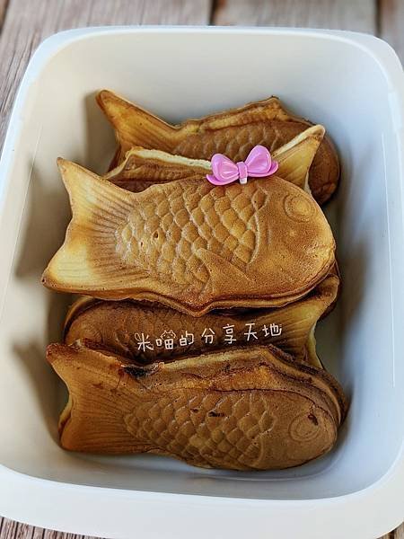 [小V+小美] 紅豆鯛魚燒 / 雪坊優格 / OXO保鮮盒