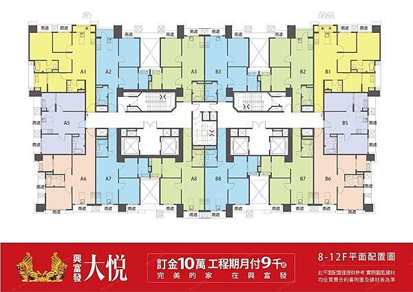 興富發大悅格局圖