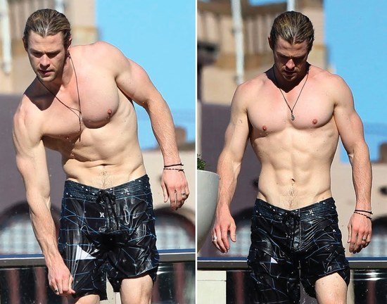 chris-hemsworth-shirtless-beach-thor