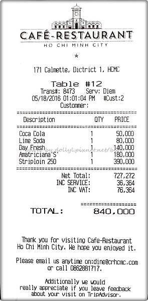 Cafe-Restaurant Ho Chi Minh City bill.jpg