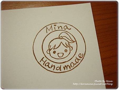 Mina女孩章-Handmade