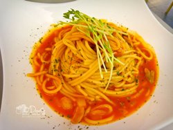 紅醬煙燻雞肉義大利麵