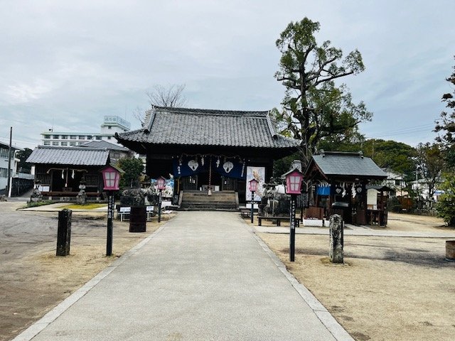 嬉野温泉街-豐玉姬神社~日本佐賀租車自駕旅行~