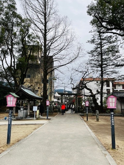 嬉野温泉街-豐玉姬神社~日本佐賀租車自駕旅行~