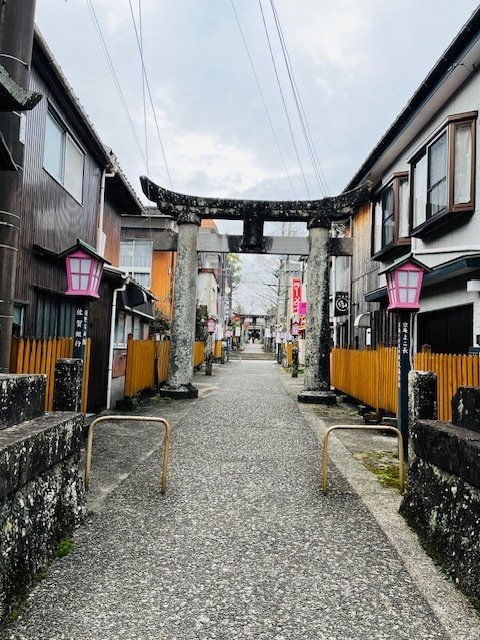 嬉野温泉街-豐玉姬神社~日本佐賀租車自駕旅行~