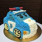 波力蛋糕 poli car cake