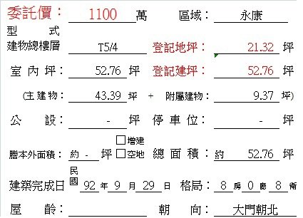 台南昆大收租學宿