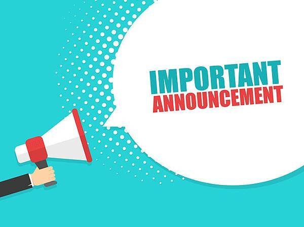 Male-hand-holding-megaphone-with-Important-Announcement-speech-bubble.-Loudspeaker.-Banner-for-business,-marketing-and-advertising.-Vector-illustration.-1014979902_686x512.jpeg