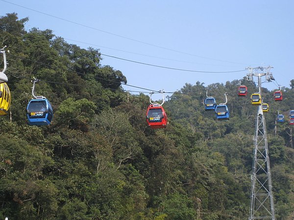 日月潭纜車景觀5